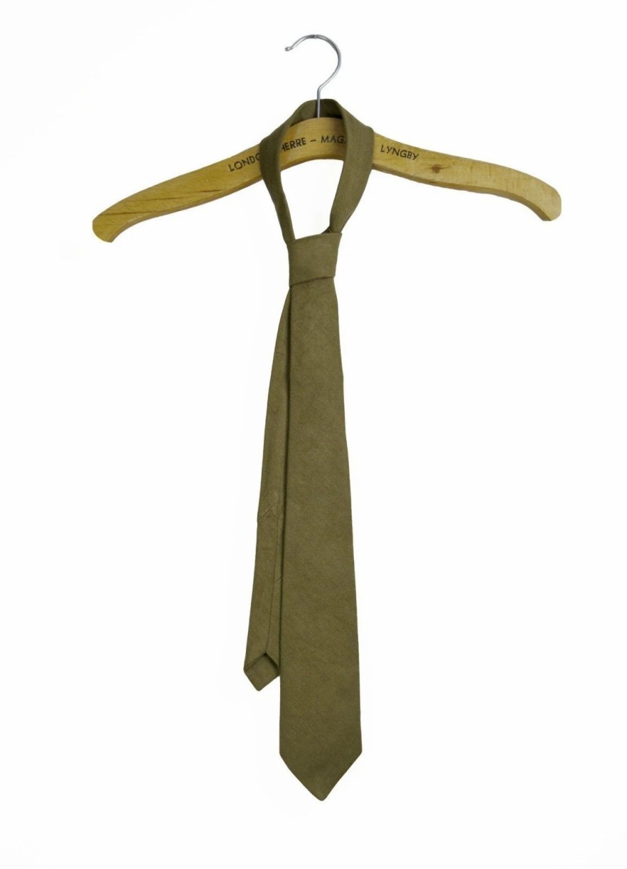 Accessories * | Hansen Garments Tie | Olive