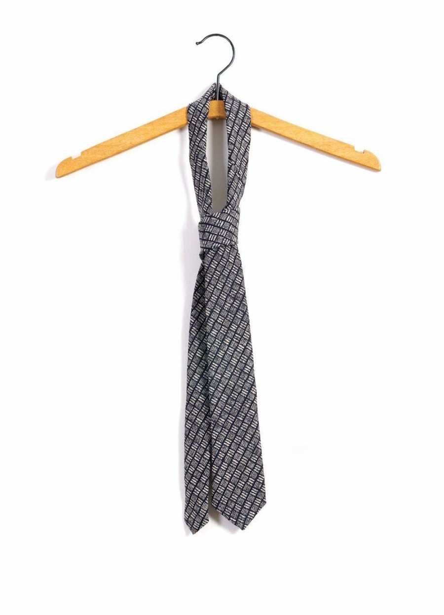 Accessories * | Hansen Garments Tie | Printed Pattern Tie| Check