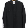 Tops * | Hansen Garments Sam | Casual Over Shirt | Black