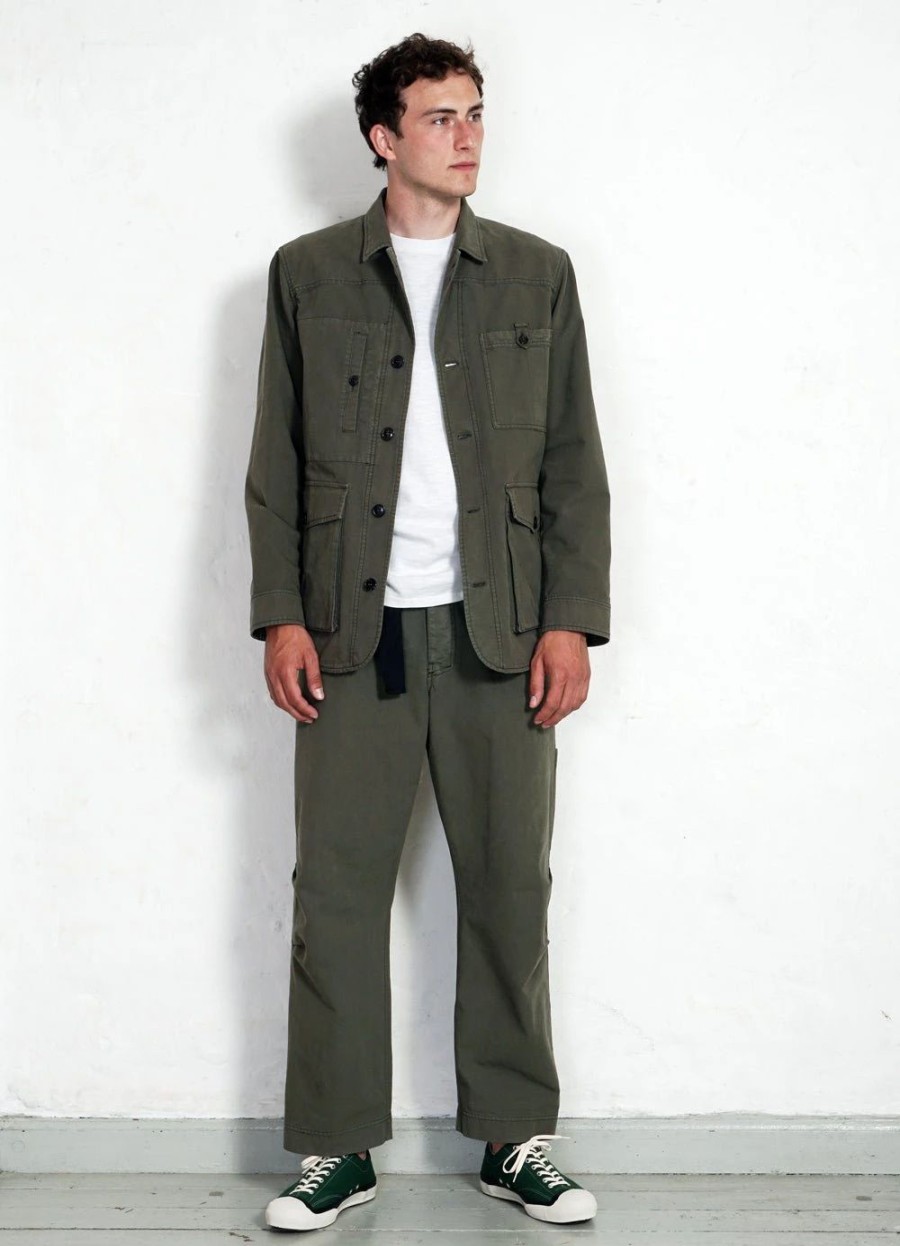 Tops * | Hansen Garments Aslak | Utility Jacket | Green