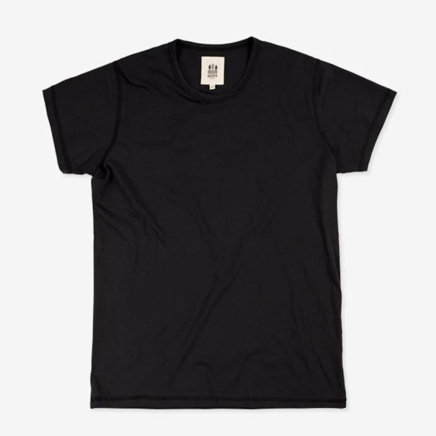 Tops * | Hemen Biarritz Dani | Short Sleeve T-Shirt | Black