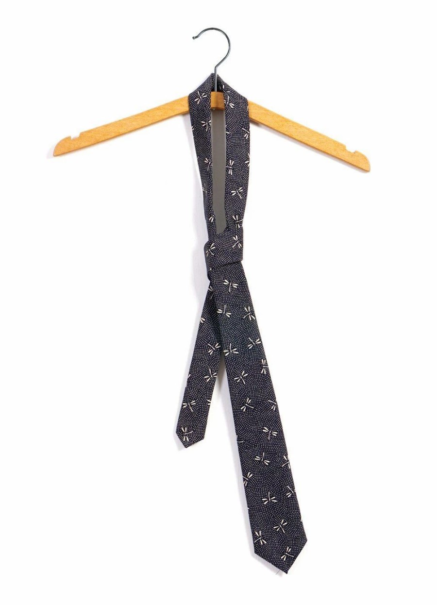 Accessories * | Hansen Garments Tie | Printed Pattern Tie | Dragonfly