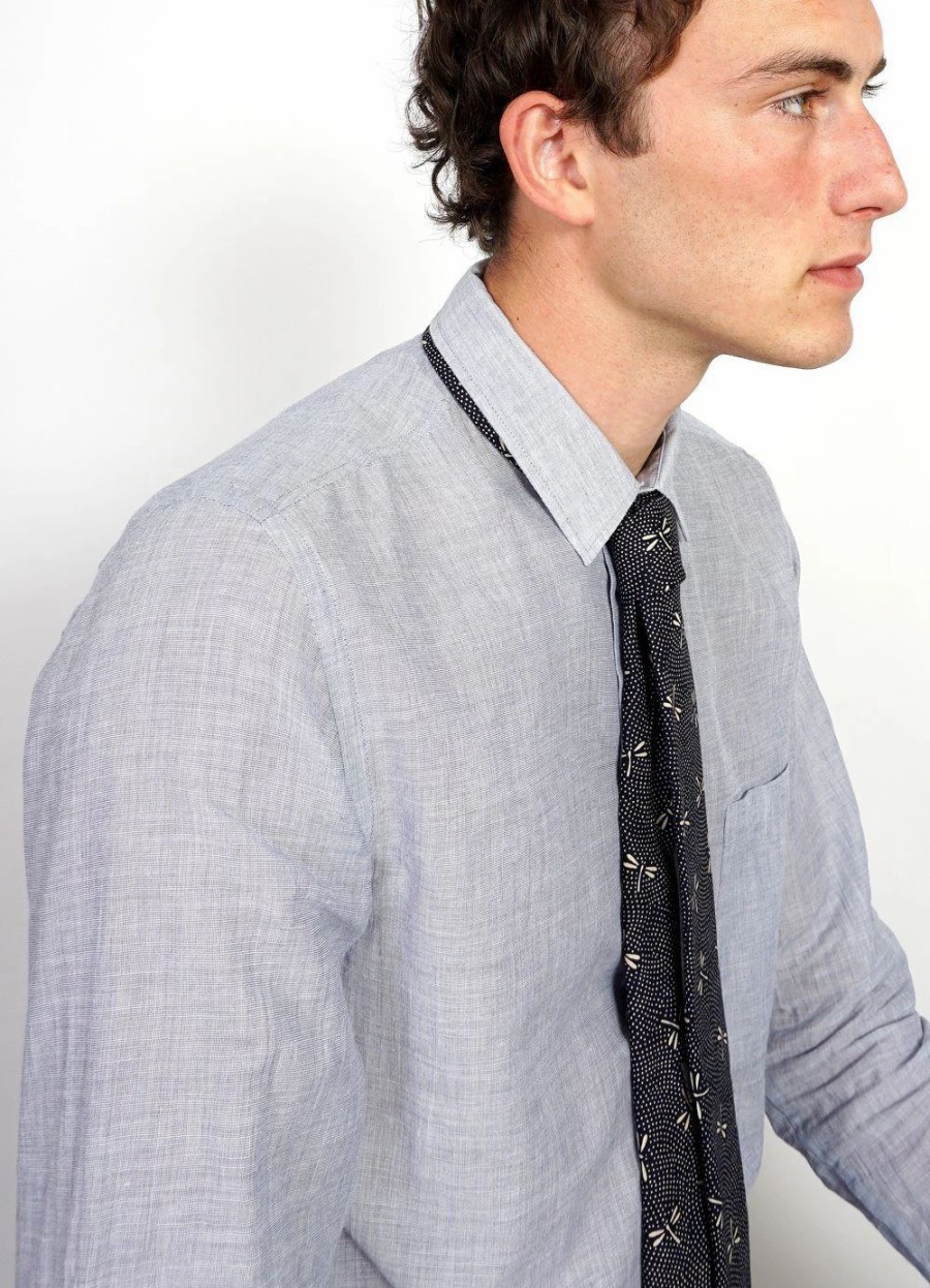 Accessories * | Hansen Garments Tie | Printed Pattern Tie | Dragonfly