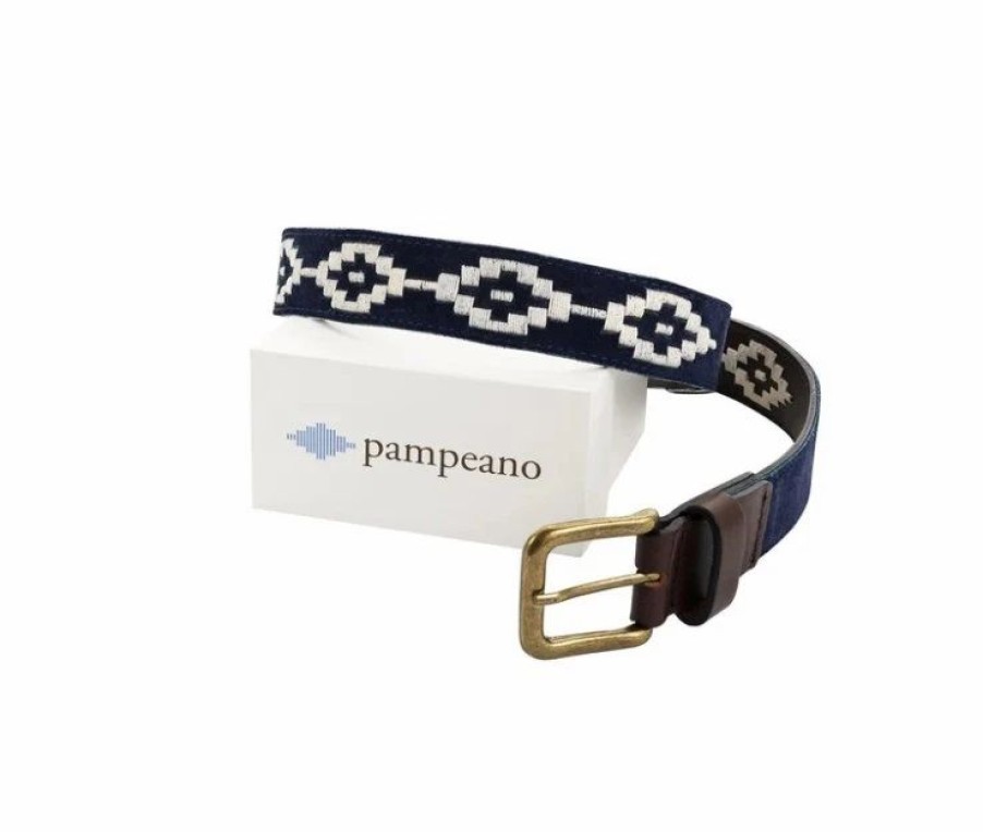 Accessories * | Pampeano Polo Belt | Confianza | Navy