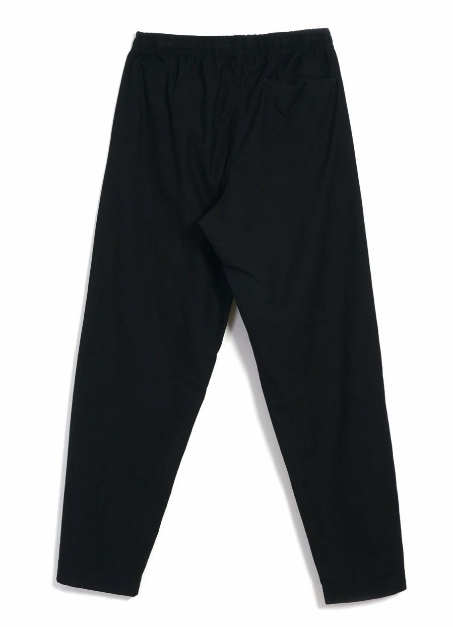 Bottoms * | Hansen Garments Jim | Casual Drawstring Trousers | Black