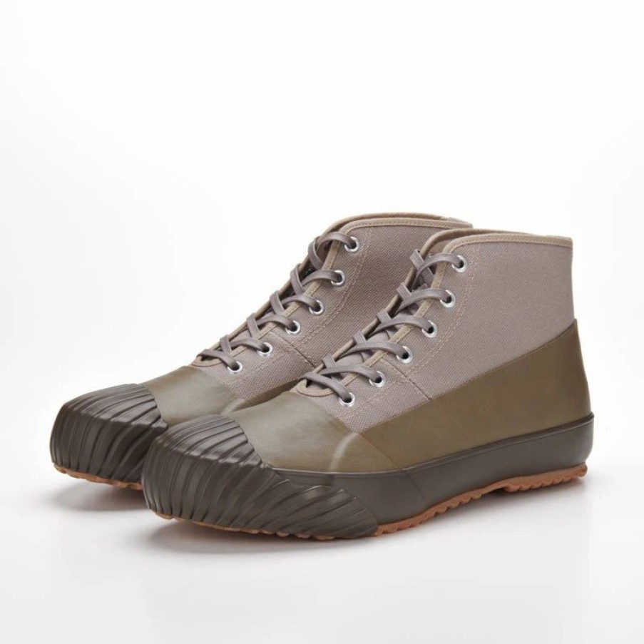 Footwear * | Moonstar Allweather | Vulcanised Sole Sneaker Boot | Grege