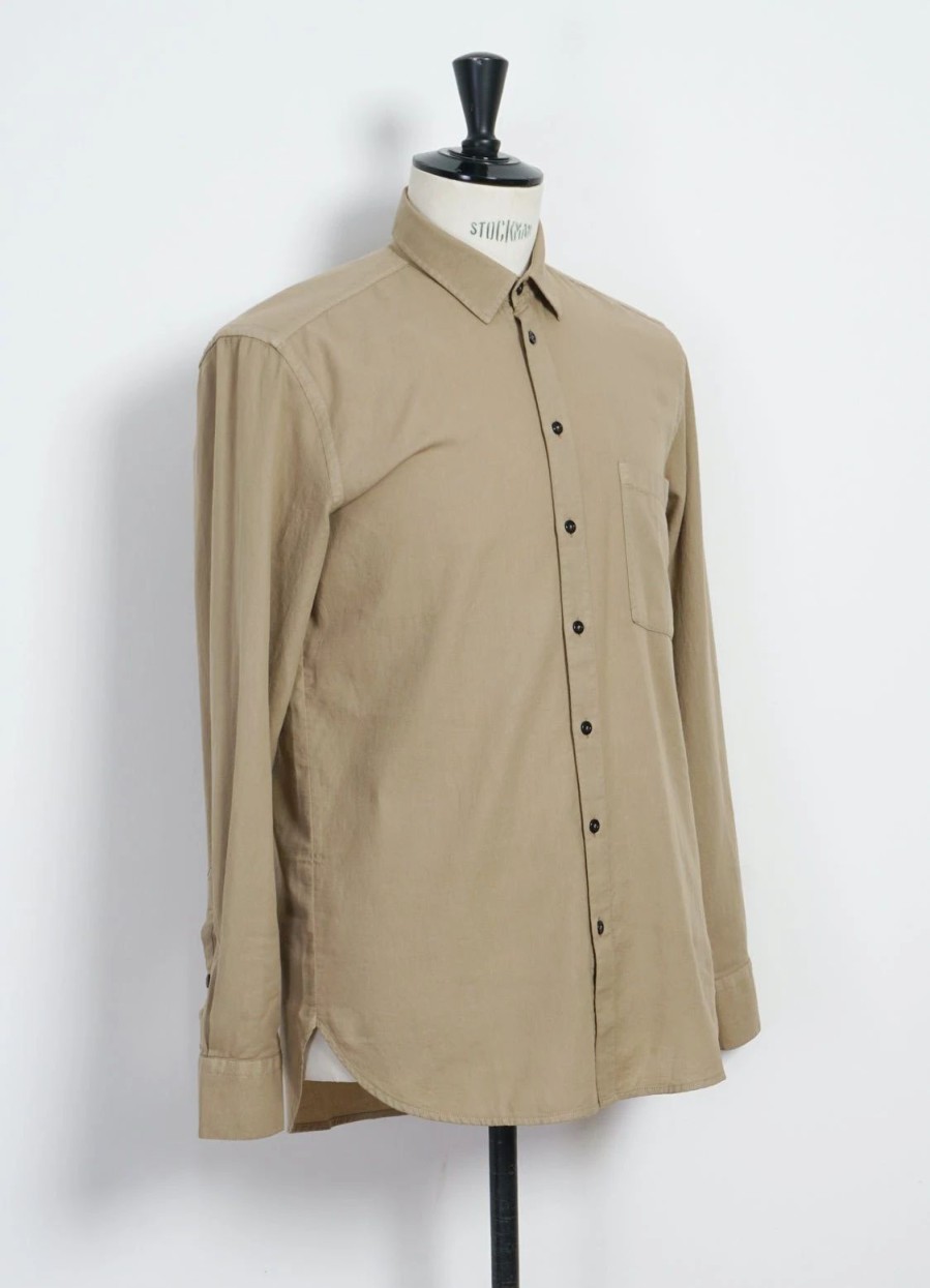 Tops * | Hansen Garments Henning | Casual Classic Shirt | Beige