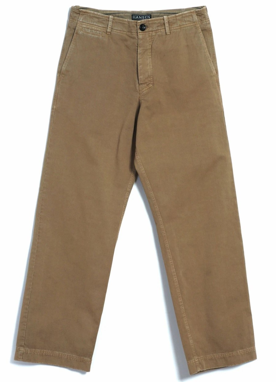 Bottoms * | Hansen Garments Keld | Straight Legs Work Trousers | Classic Beige