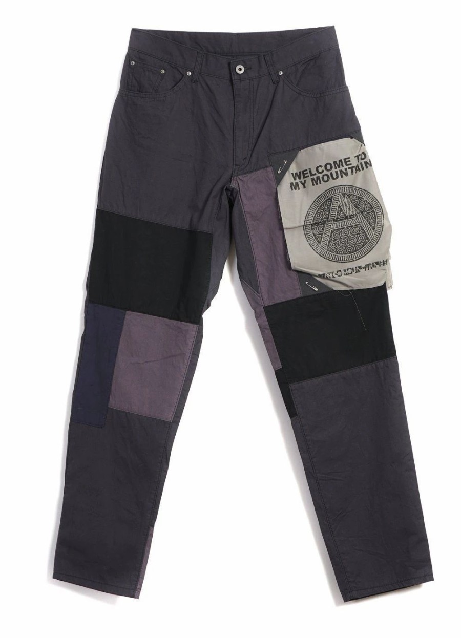 Bottoms * | Mountain Research Patchwork Pants | Grey