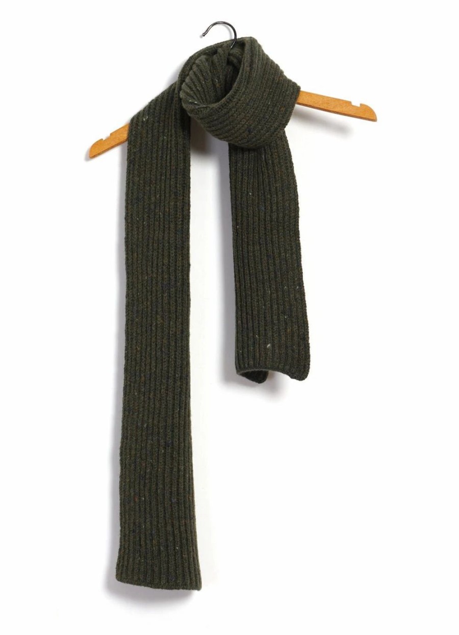 Accessories * | Inis Meain Scarf | Rib Scarf | Loden