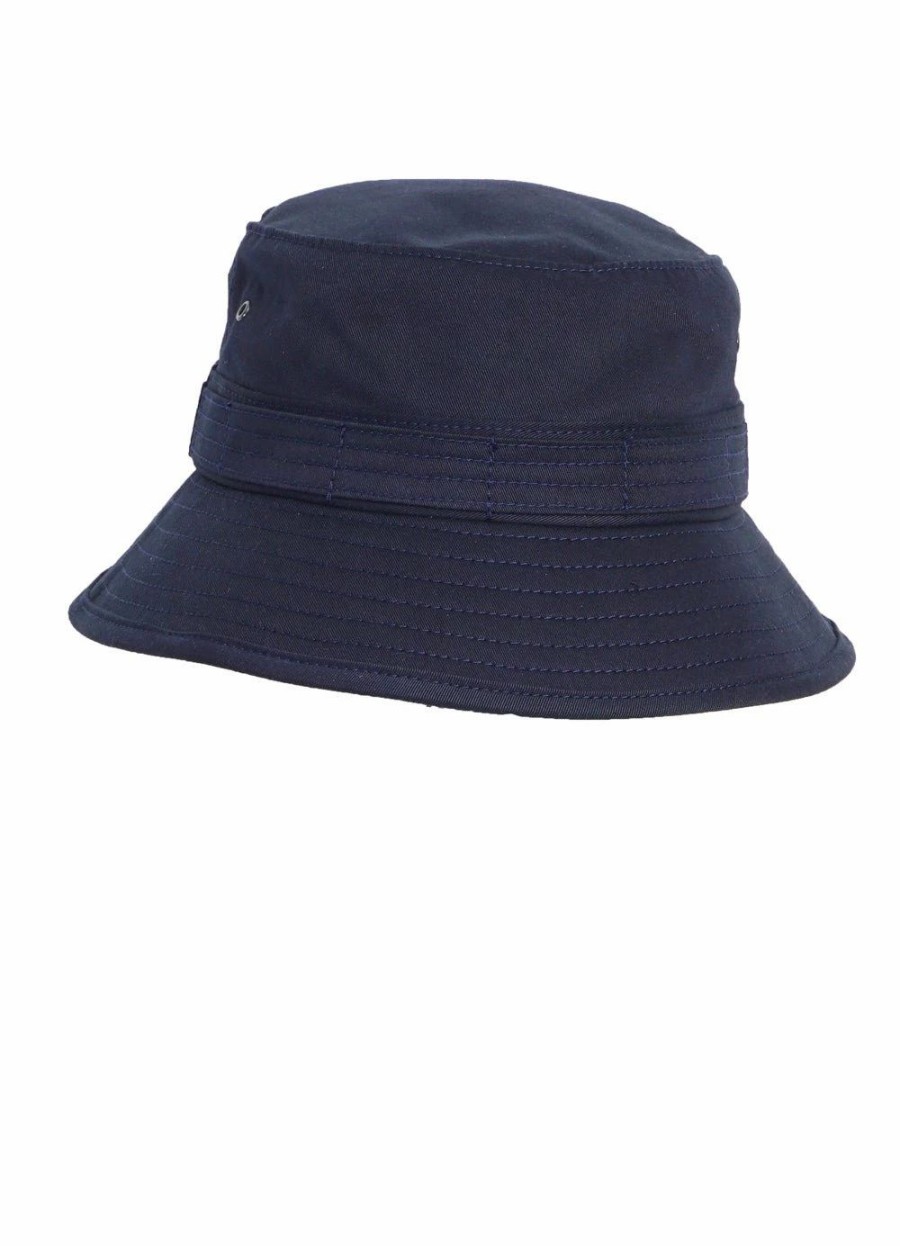 Accessories * | Hansen Garments Edvard | Bucket Hat | Navy