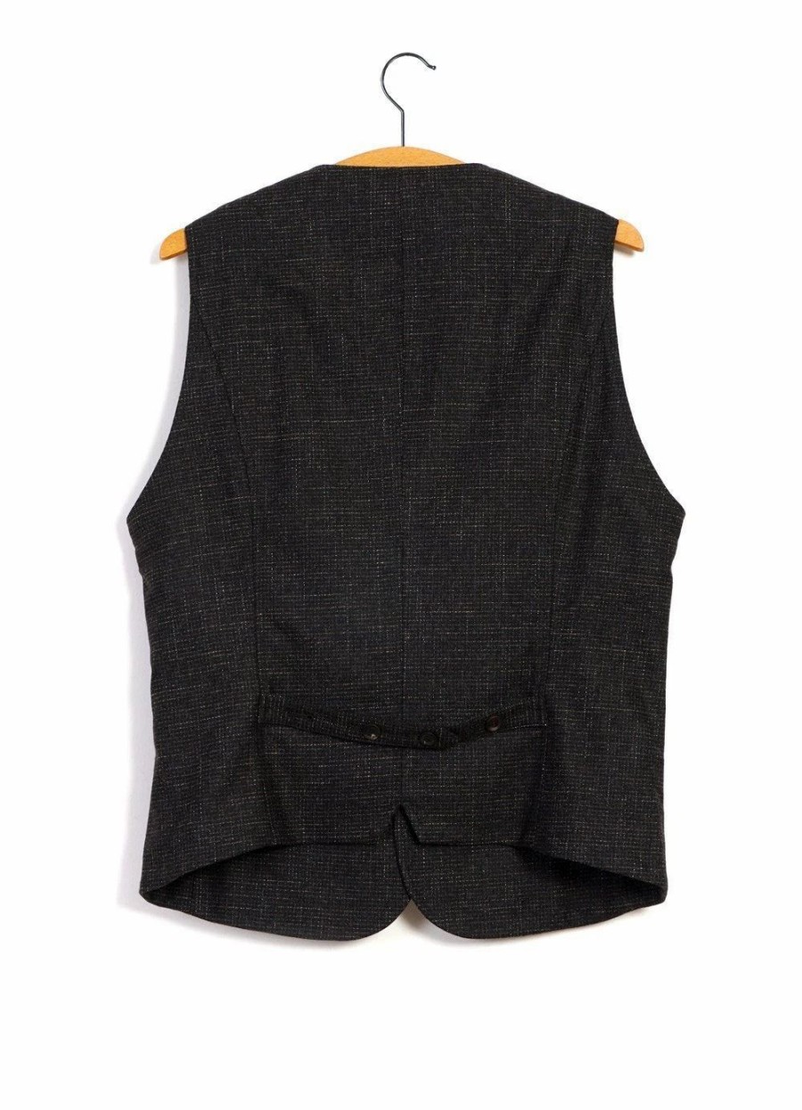 Tops * | Hansen Garments Daniel | Classic Waistcoat | Macchiato