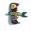 Accessories * | Kapital Swallow | 3D Embroidered Pin Badge | Turquoise