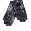 Accessories * | Maison Fabre Leon | Driving Glove | Dark Grey