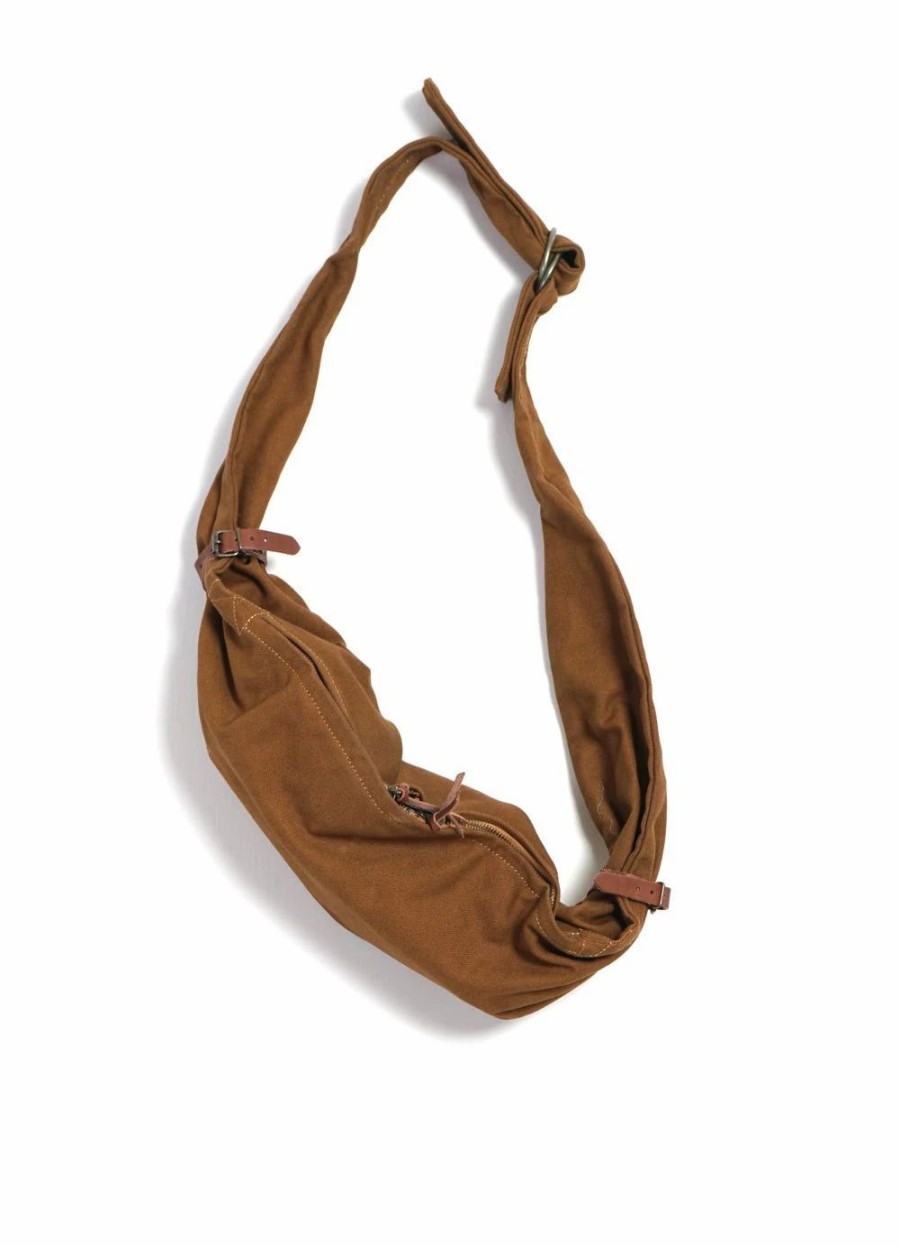 Accessories * | Kapital Little Snufkin #6 | Canvas Bag | Camel