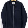 Tops * | Hansen Garments Jarle | Casual Zipper Jacket | Navy