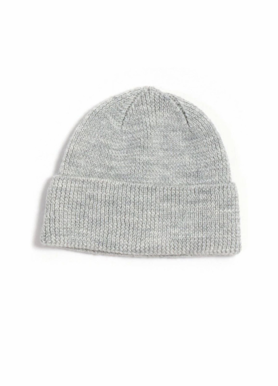 Accessories * | Hansen Garments Tore | Knitted Rib Beanie | Winter Grey