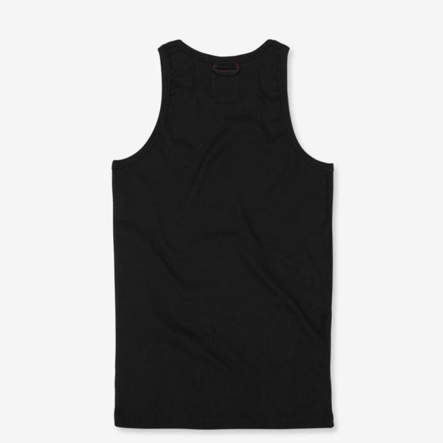 Tops * | Hemen Biarritz Gari | Organic Tank Top | Black