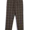 Bottoms * | Hansen Garments Ken | Wide Cut Trousers | Checkered