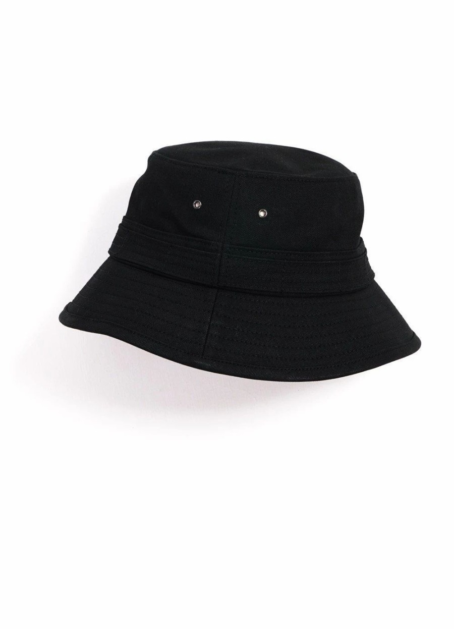 Accessories * | Hansen Garments Edvard | Bucket Hat | Black