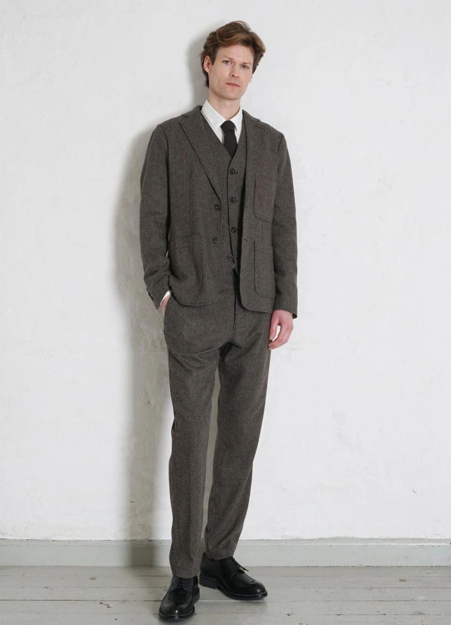 Tops * | Hansen Garments Daniel | Classic Waistcoat | Rocks