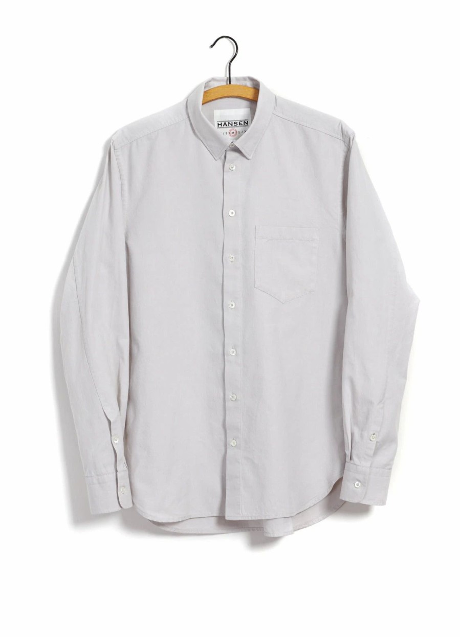 Tops * | Hansen Garments Haakon | Hidden Button Down Shirt | Clay