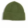 Accessories * | Hansen Garments Tore | Knitted Rib Beanie | Green