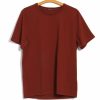 Tops * | Hansen Garments Julian | Crew Neck T-Shirt | Terracotta