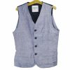 Tops * | Hansen Garments Daniel | Classic Casual Vest | Light Blue