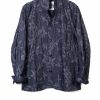 Tops * | Hansen Garments Elias | Loose Fit Five Button Blazer | Botanic Indigo