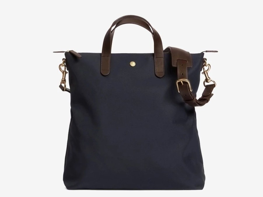 Accessories * | Mismo M/S Shopper | Navy/Dark Brown