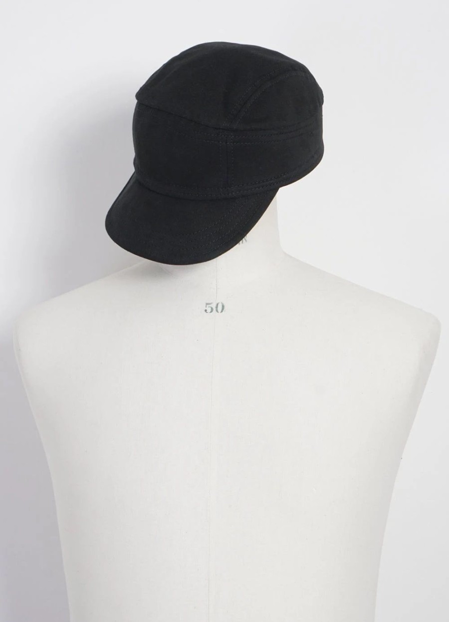 Accessories * | Hansen Garments Eskild | Mechanics Cap | Black