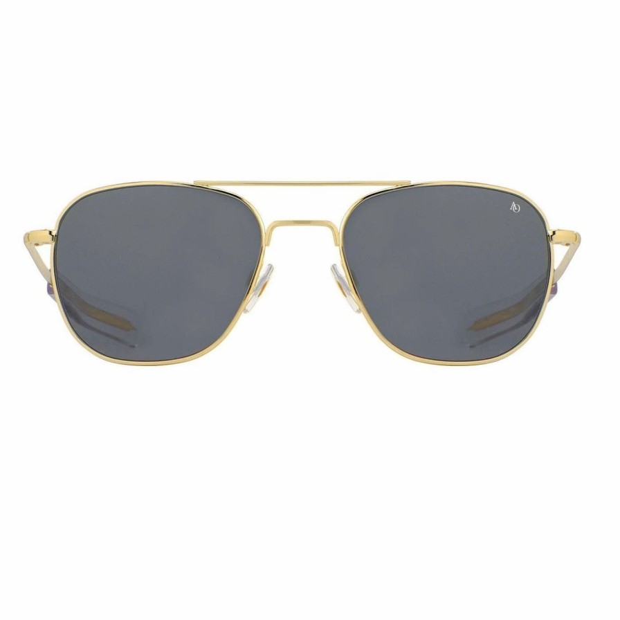 Accessories * | Ao Eyewear | Original Pilot Sunglasses I Gold Grey