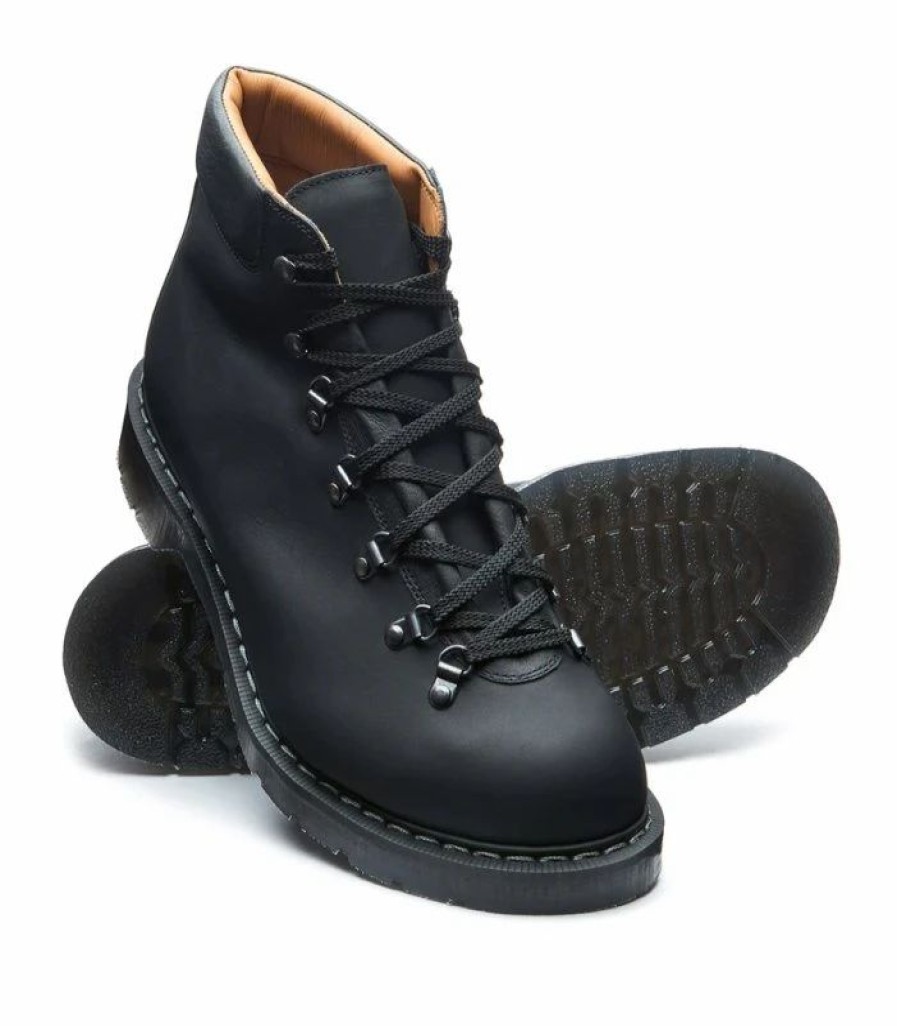 Footwear * | Solovair Hiker Boot | Urban Hiker | Black