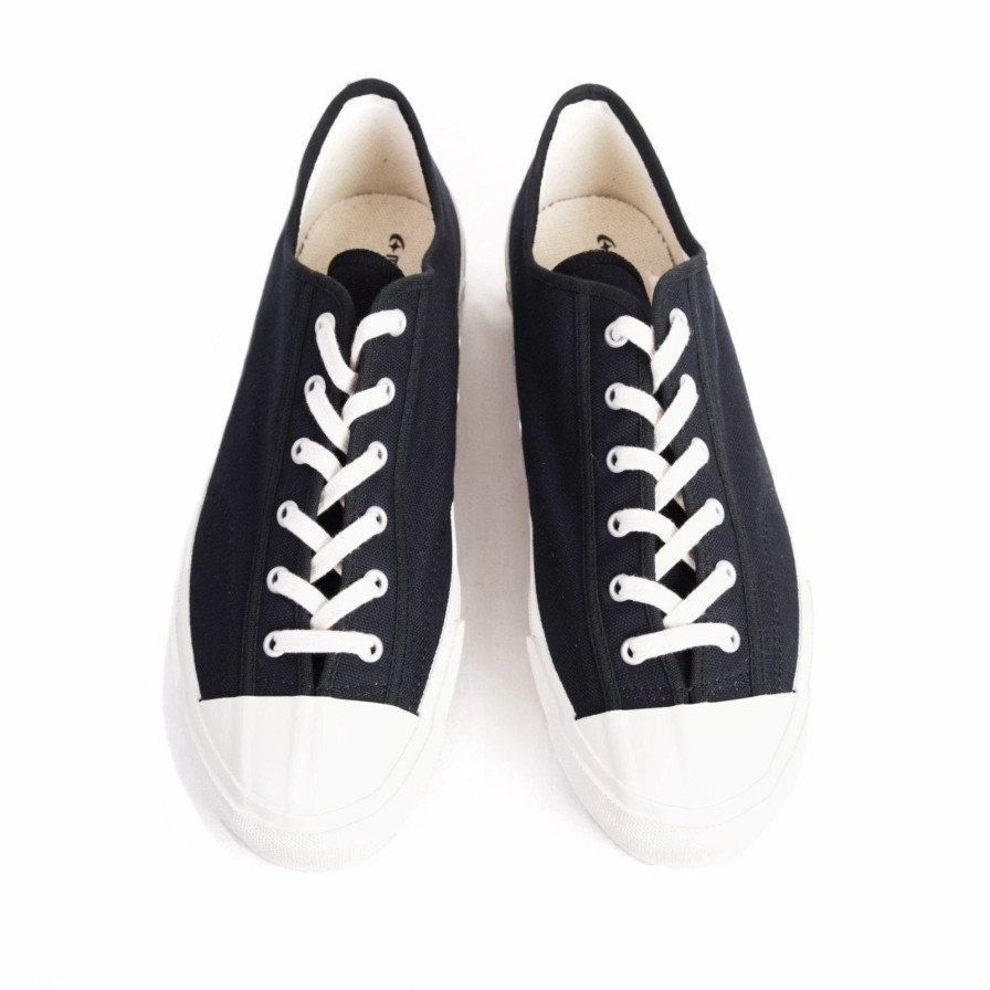 Footwear * | Moonstar Gym Classic | Canvas Vulcanised Sole Sneaker | Dark Navy