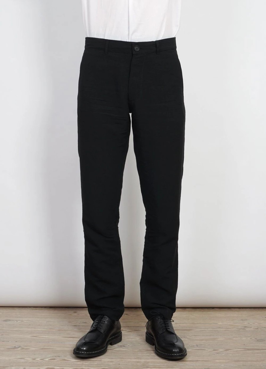 Bottoms * | Hansen Garments Fred | Regular Fit Trousers | Black