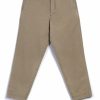 Bottoms * | Hansen Garments Trygve | Wide Cut Cropped Trousers | Beige