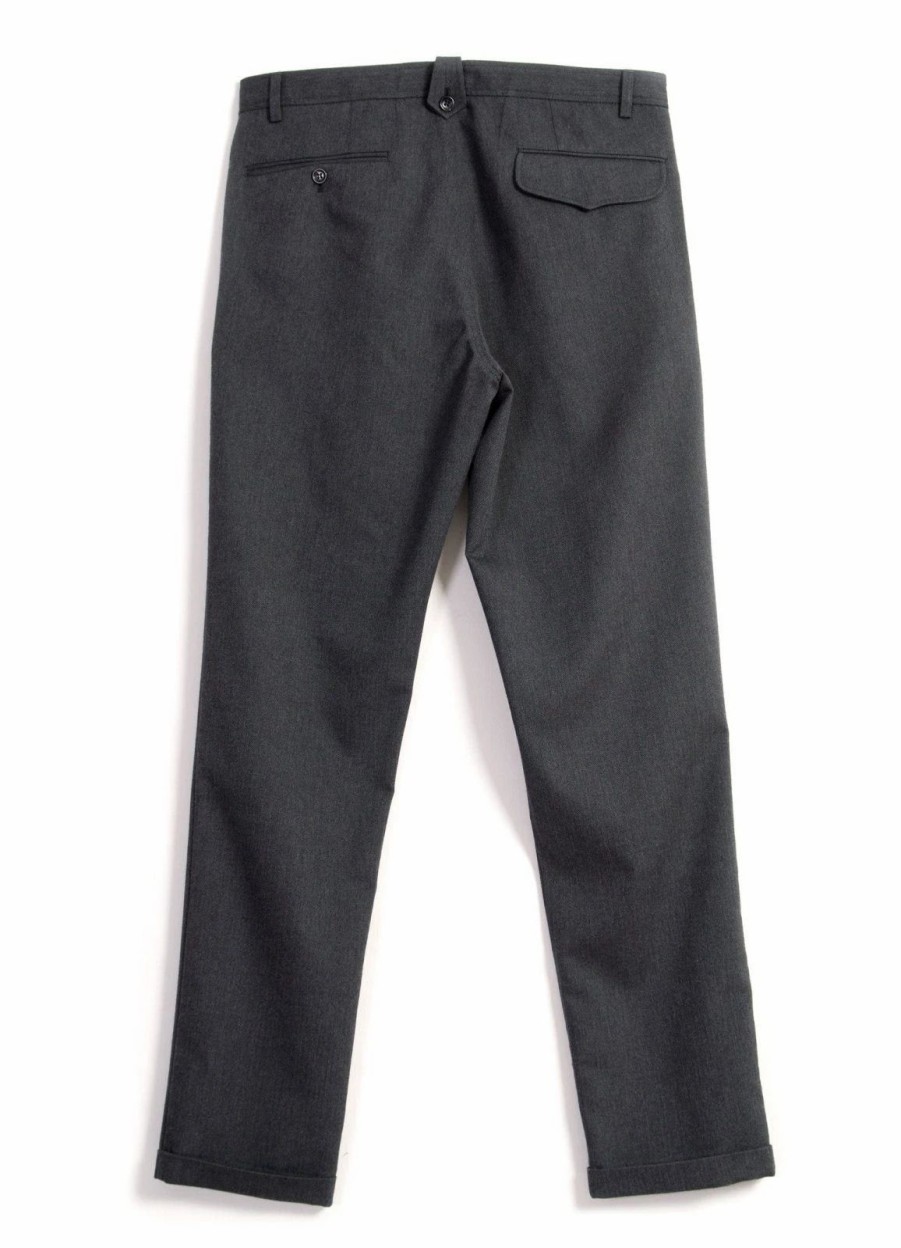 Bottoms * | Hansen Garments Frank | Regular Fit Trousers | Graphite