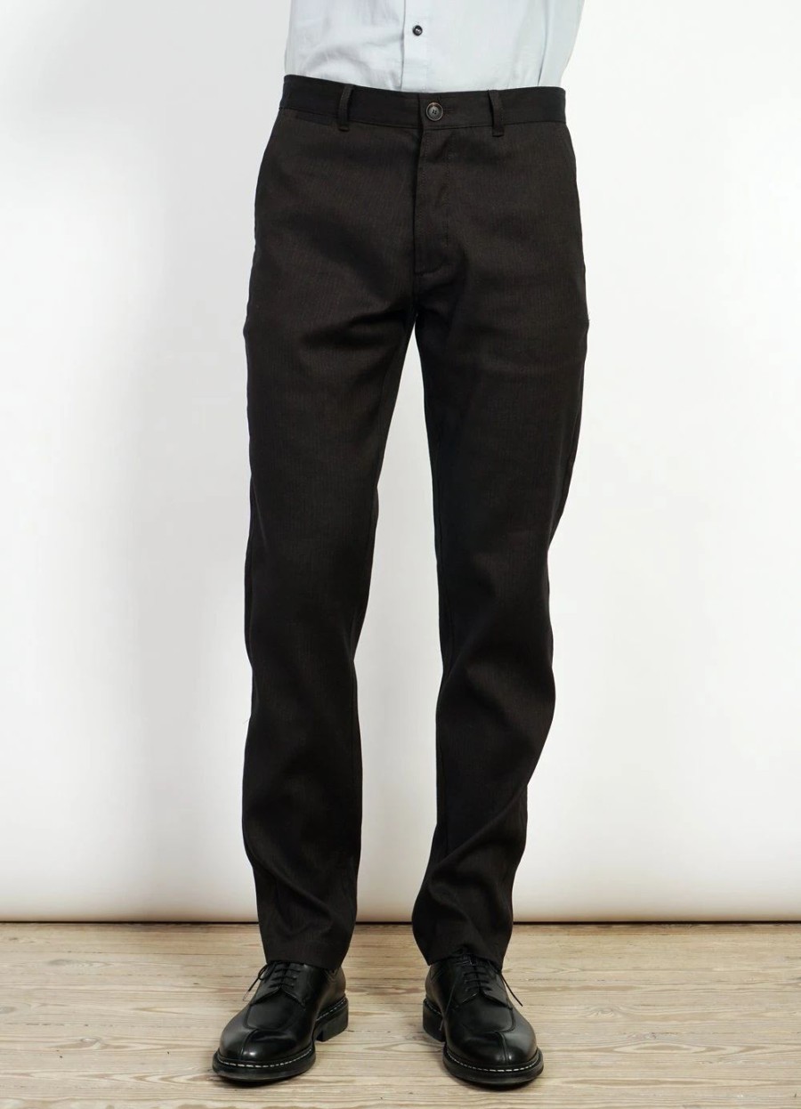 Bottoms * | Hansen Garments Fred | Regular Fit Trousers | Coffee Melange