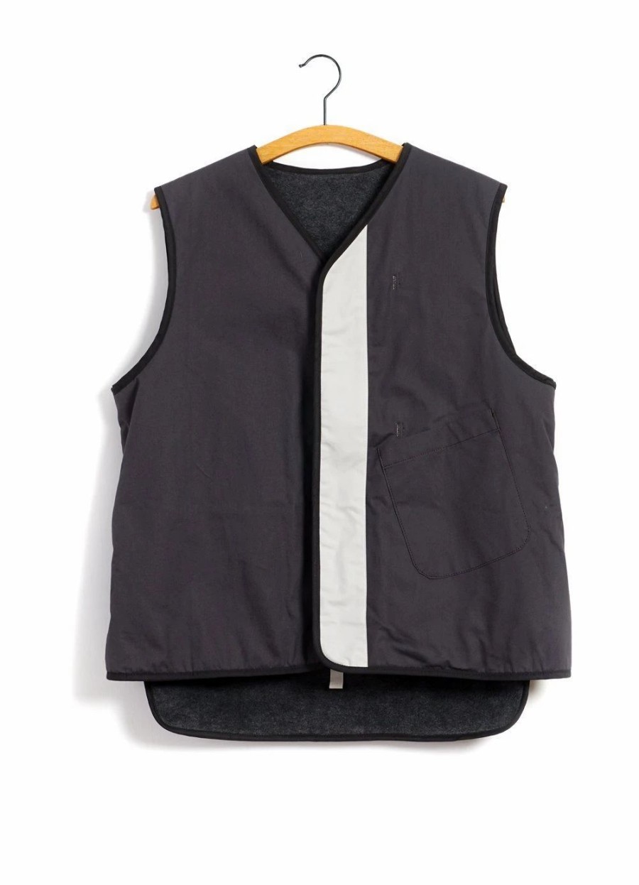 Tops * | Mountain Research Reversible Vest | Grey