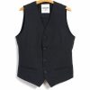 Tops * | Hansen Garments Daniel | Classic Waistcoat | Dark Blue