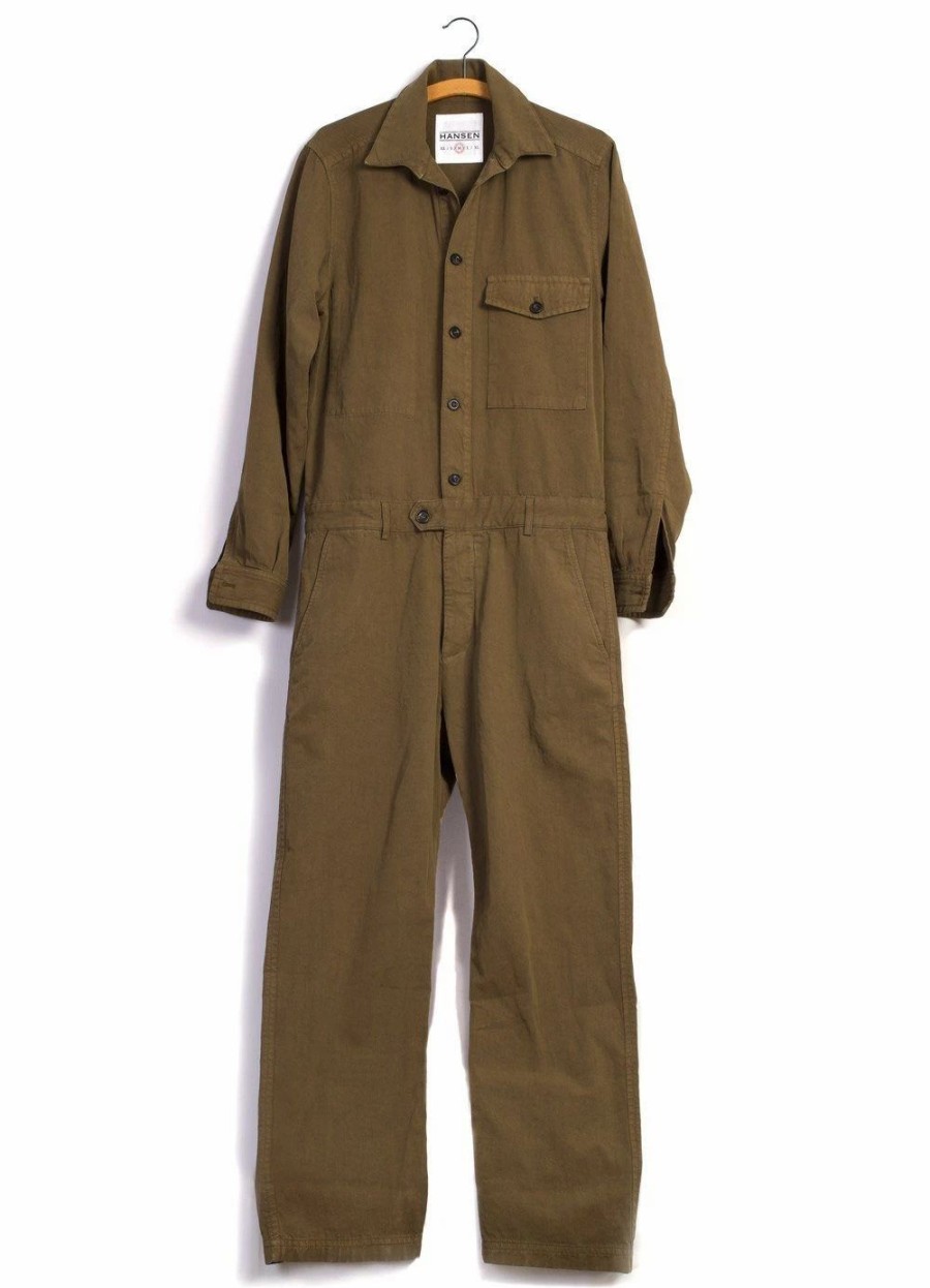 Bottoms * | Hansen Garments Joakim | Regular Fit Coverall | Desert