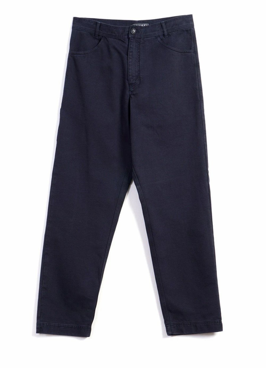 Bottoms * | Hansen Garments Lennart | Casual Work Trousers | Work Blue