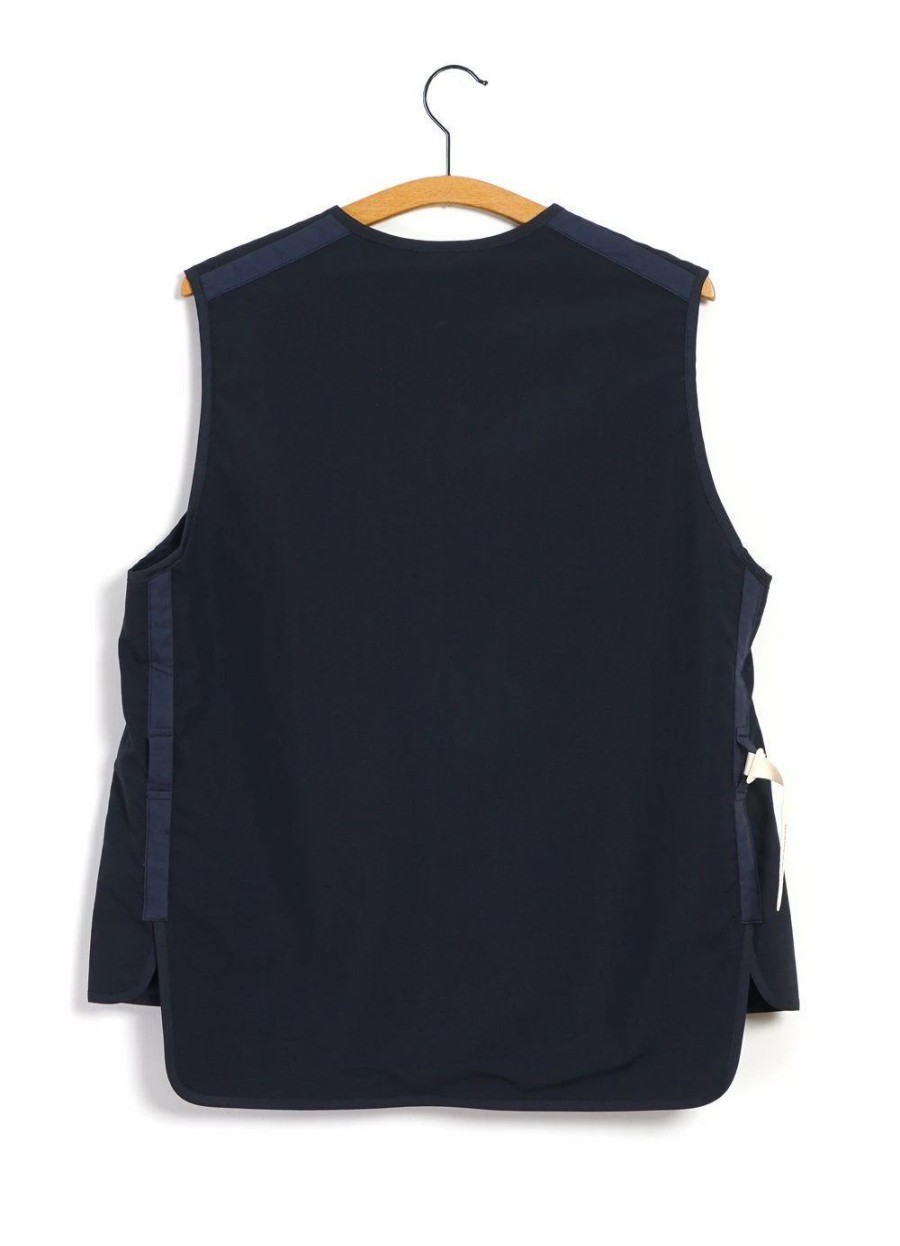 Tops * | Mountain Research Mt Reversible Vest | Navy