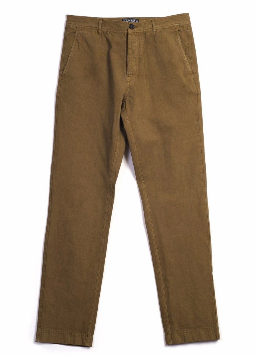 Bottoms * | Hansen Garments Fred | Regular Fit Trousers | Desert