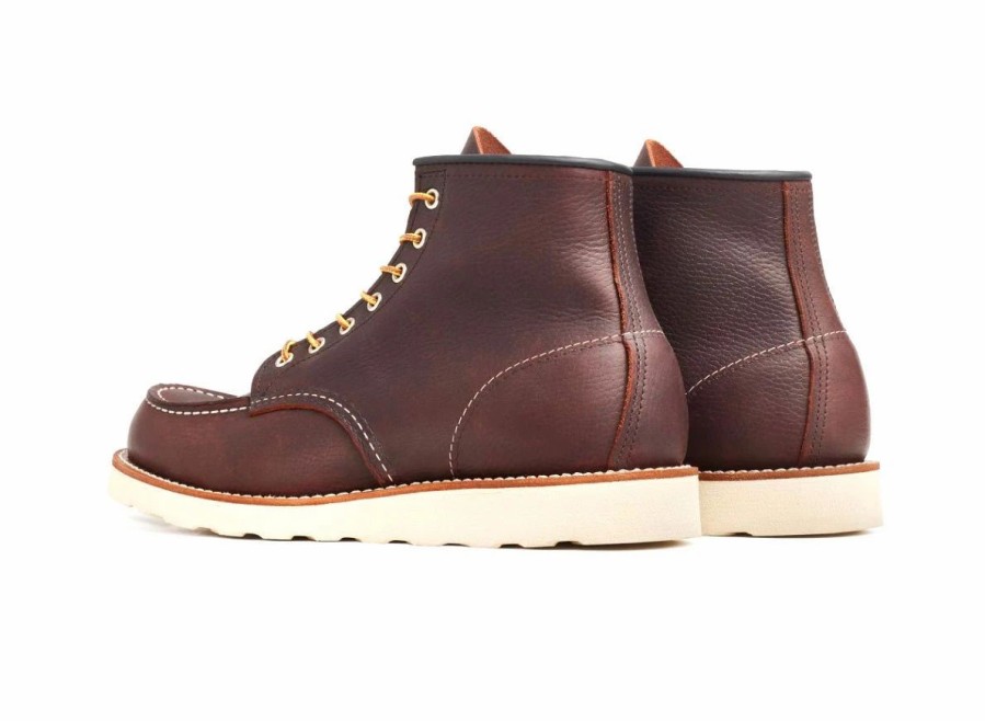 Footwear * | Red Wing Classic Moc | 6-Inch | Briar Oil-Slick Leather