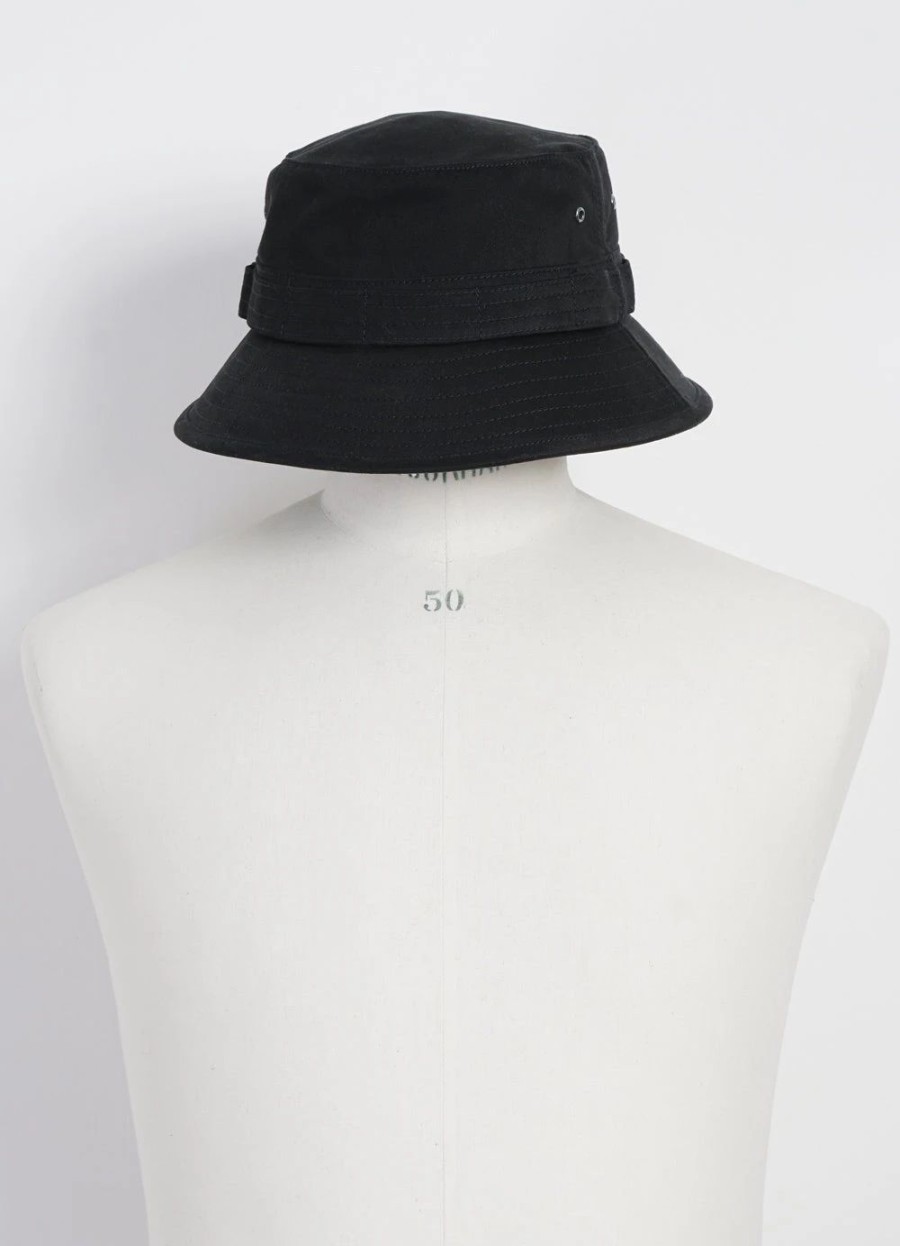 Accessories * | Hansen Garments Edvard | Bucket Hat | Black