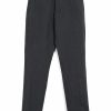 Bottoms * | Hansen Garments Finn | Side Buckle Regular Trousers | Grey Pin