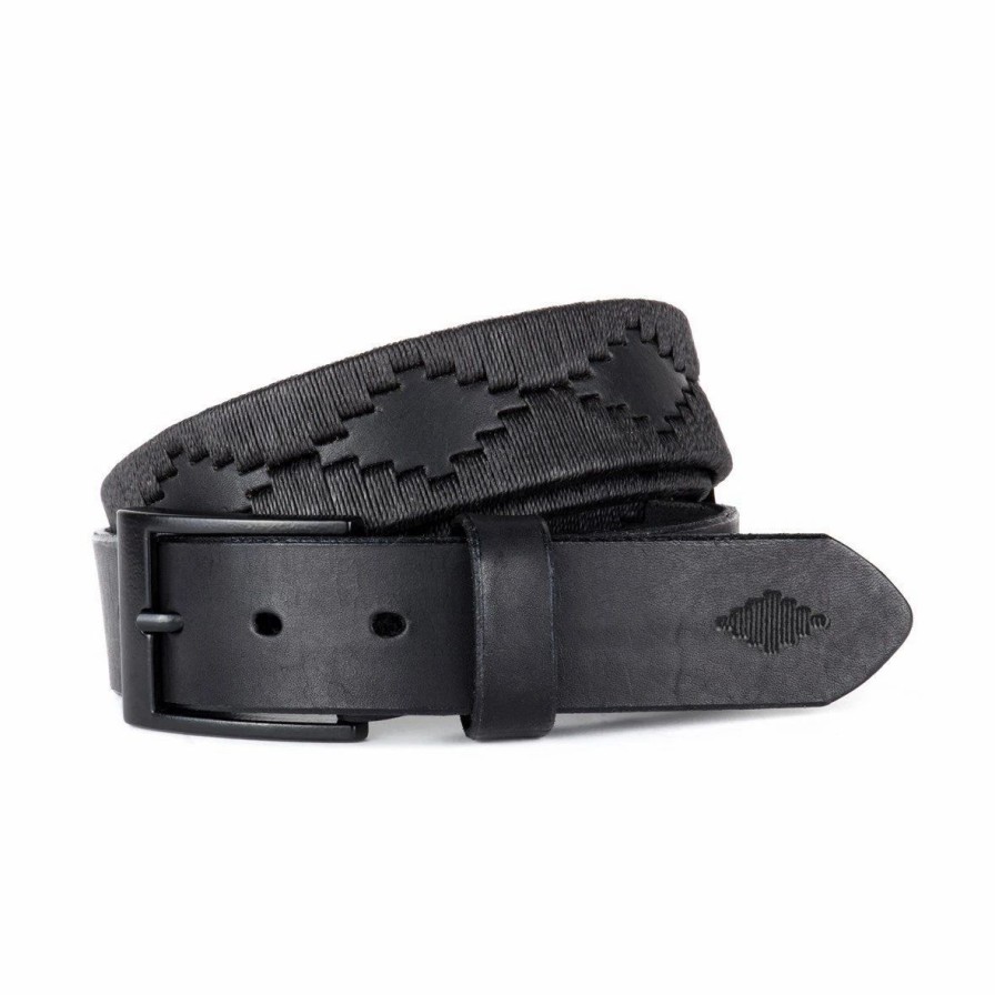 Accessories * | Pampeano Polo Belt | Black Label Edition