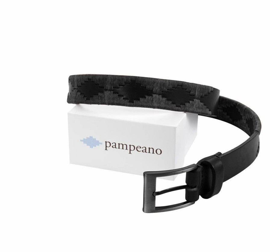 Accessories * | Pampeano Polo Belt | Black Label Edition